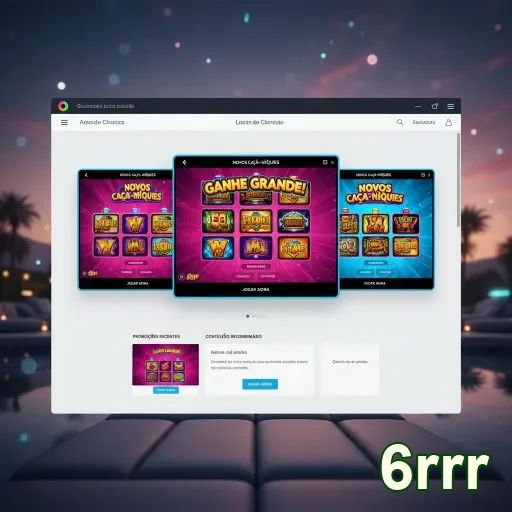 Ilustração de Jogos de Slot Empolgantes